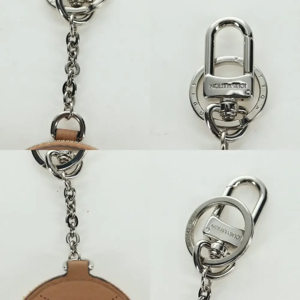 Louis Vuitton Mahina Porte Cles Flight Mode Pouch Charm Beige